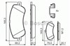 Дискові гальма 0986494648 BOSCH