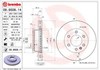 Диск гальмівний передній 09950811 BREMBO