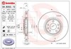Диск гальмівний передній 09B35211 BREMBO