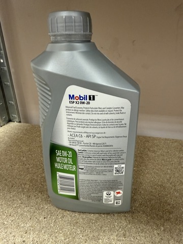 Масло двигуна 125386 MOBIL