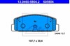 Колодки на гальмо задній дисковий Mazda 323 F 6