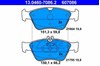 Колодки гальмівні дискові комплект 13046070862 ATE