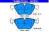 Blue print bmw гальмівні колодки передн.5 f10 10- 13046072162