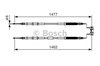 Трос ручного гальма задній, правий/лівий 1987482037 BOSCH
