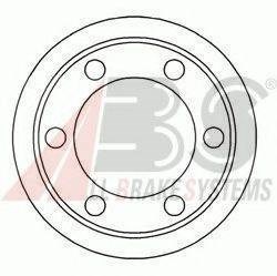 Барабан гальмівний задній 2406S ABS
