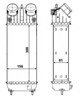 Охолоджувач наддувочного повітря 30473 NRF