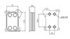 Масляний радіатор охолодження рідини АКПП Фіат Добло 1