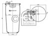 Ресора пневматичної підвіски 35617 FEBI