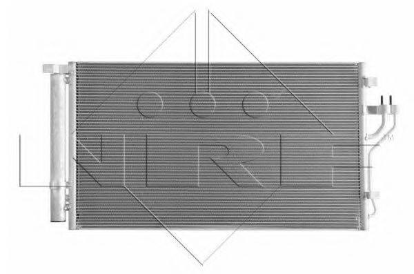 Трубопроводи і радіатор кондиціонера 35998 NRF
