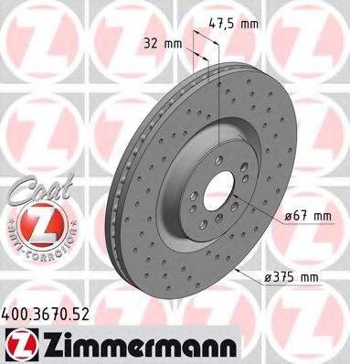 Ротор гальмівний 400367052 ZIMMERMANN