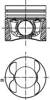 Поршня, 2-й ремонт (+0,50) 40095630 KOLBENSCHMIDT