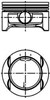Поршень в комплекті на 1 циліндр, STD 40386600 KOLBENSCHMIDT