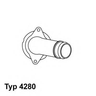 Термостат в корпусі 428085D WAHLER