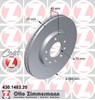 Диск гальмівний передній 430148320 ZIMMERMANN