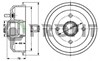 Барабан гальмівний задній 50200024 PROFIT