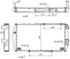 Радіатор охолодження 51311 NRF