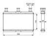 Радіатор пічки (обігрівача) BMW 5