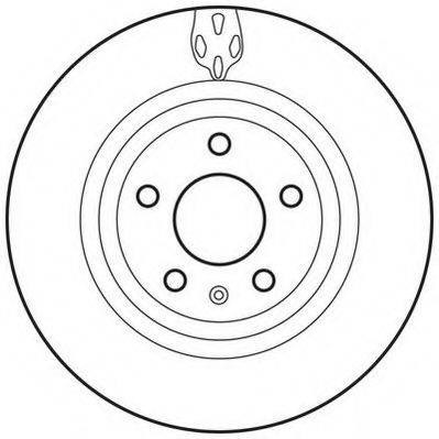 Дискові гальма 562706JC BENDIX