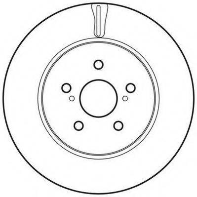 Гальмо дискове переднє 562824JC BENDIX