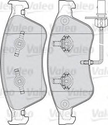Дискові гальма 598845 VALEO