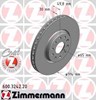 Диск переднього гальма 600324220 ZIMMERMANN