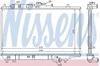 Радіатор охолодження двигуна 63390 NISSENS