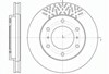 Диск переднього гальма 663910 REMSA