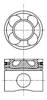 Поршень в комплекті на 1 циліндр, STD 8742860000 NURAL