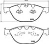 Колодки гальмівні передні, дискові 8DB355006551 HELLA