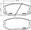 Дискові гальма 8DB355012461 HELLA