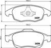 Колодки передні 8DB355013341 HELLA