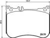 Колодки гальмівні дискові комплект 8DB355021211 HELLA