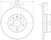 Дискові гальма 8DD355105611 HELLA