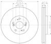 Гальмо дискове переднє Хонда Аккорд VIII