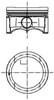 Поршня, 2-й ремонт (+0,50) 99792620 KOLBENSCHMIDT