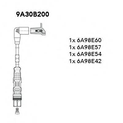 Дроти запалювання 9A30B200 BREMI