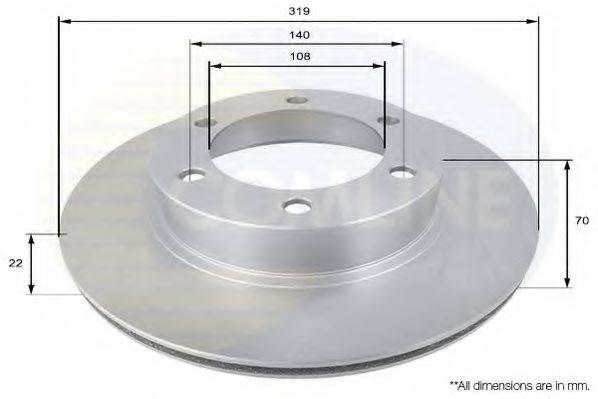 Тормозной диск ADC0184V