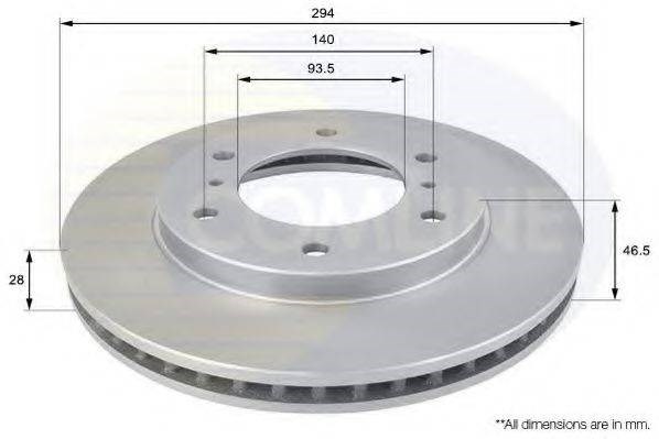 Тормозной диск ADC0378V