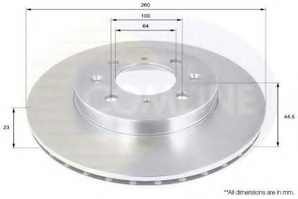 Тормозной диск ADC0554V