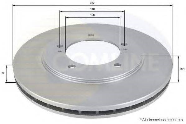 Тормозной диск ADC0921V