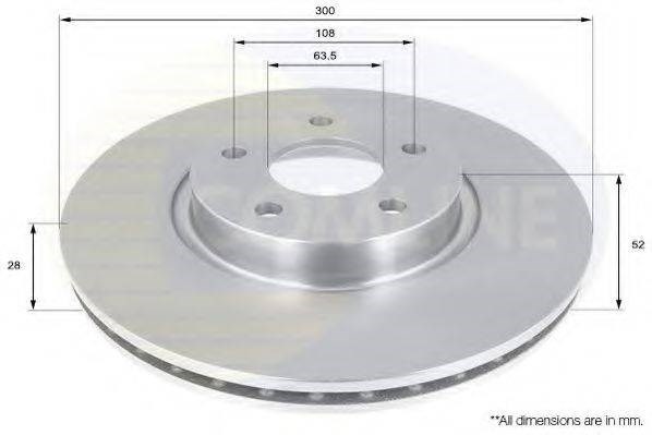 Тормозной диск ADC1249V