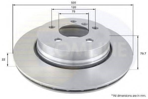 Тормозной диск ADC1720V