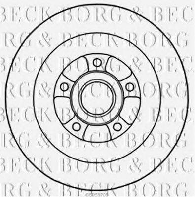 Тормозной диск BBD5970S