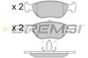 Дискові гальма BP3131 BREMSI