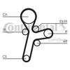 Ремінь газорозподільного механізму CT1121 CONTINENTAL
