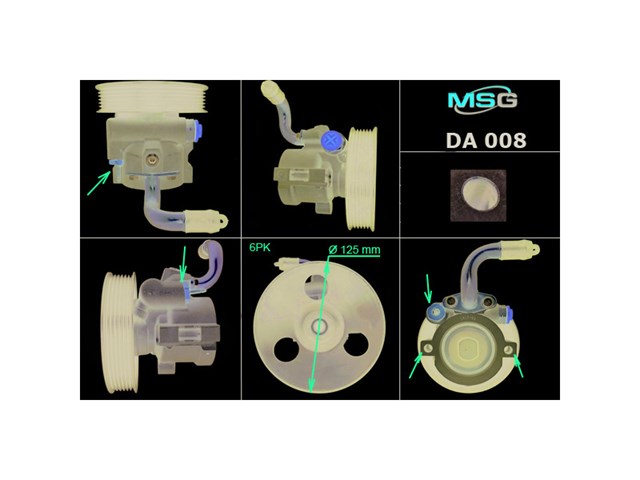 Насос гідропідсилювача Opel Kadett E