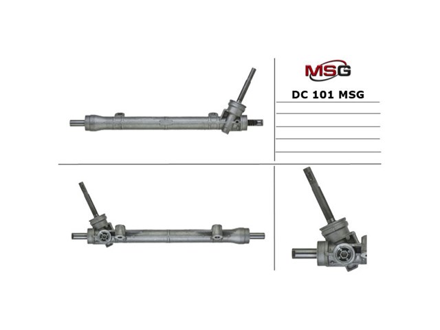 Рульова рейка DC101 MS GROUP