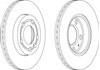 Гальмо дискове переднє DDF1164 FERODO