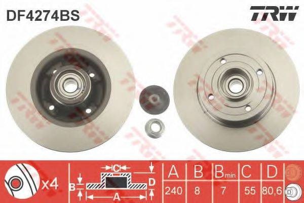 Тормозной диск DF4274BS