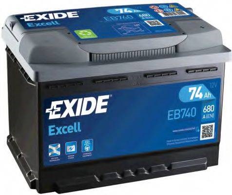 Акумулятор автомобільний EB740 EXIDE
